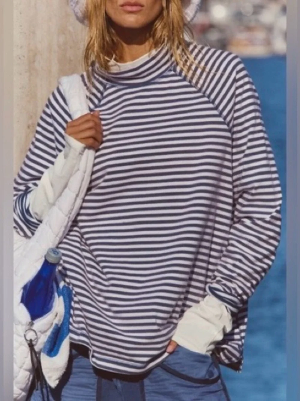 ▪️Free People Restoration Yarn Dye Stripe Layer